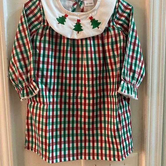 New Embroidered Christmas Dress - Picture 2 of 7